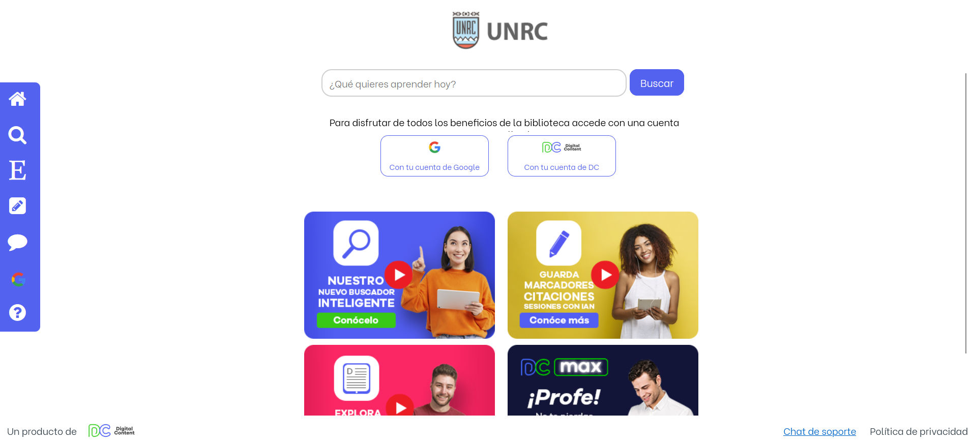 Consulta UNRC